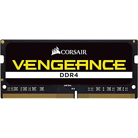 Corsair Vengeance 16GB DDR4 SDRAM Memory Module For Notebook 16 GB 1 x 16GB DDR4 2666PC4 21333 SDRAM 2666 MHz CL18 1.20 V Non ECC Unbuffered 260 pin SoDIMM - Depot