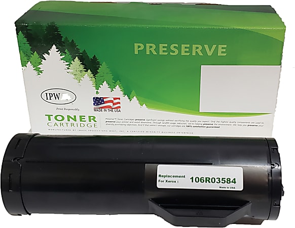 IPW Preserve Remanufactured Black Extra-High Yield Toner Cartridge Replacement For Xerox® 106R03584, 845-584-ODP