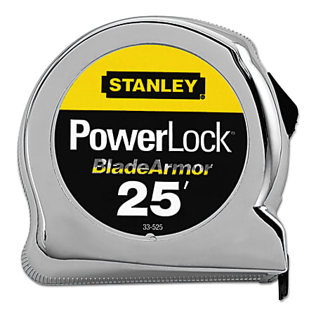 Powerlock® Tape Rules 1 in Wide Blade w/BladeArmor™, 1 in x 25 ft