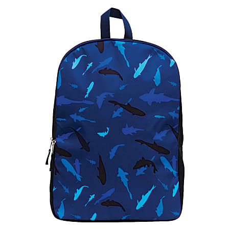 Mojo Shark Tank Backpack, Black/Blue