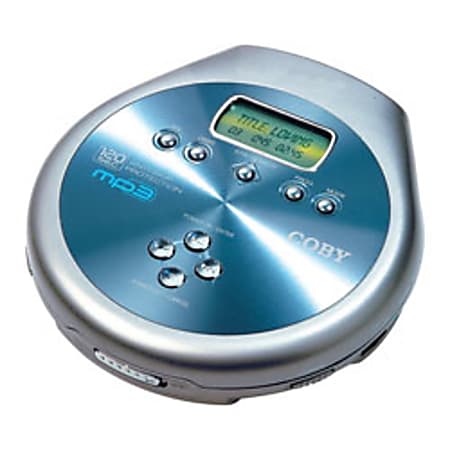 Coby® CD/MP3-Format CD Player With Wireless Car Kit