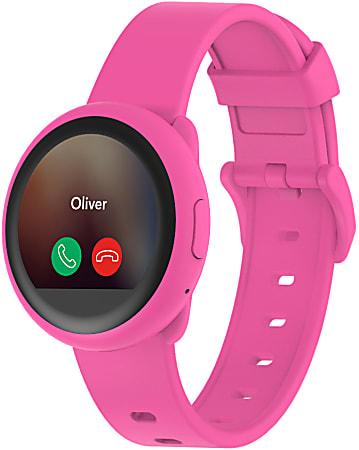 MyKronoz ZeRound 3 Lite Smart Watch, Pink, KRZEROUND3L-PINK