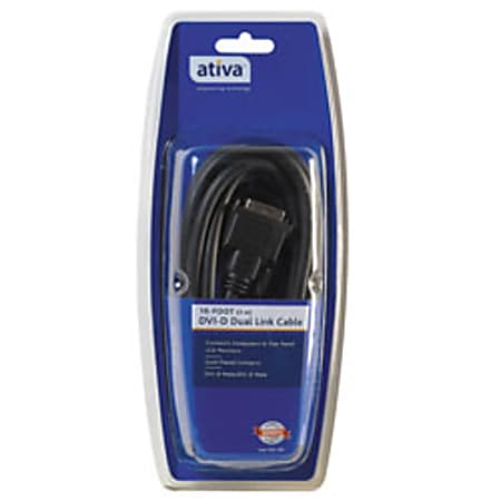 Ativa™ DVI-D Dual-Link Cable, 10'