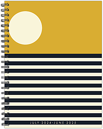 2024-2025 Willow Creek Press Weekly/Monthly Planner, 6-1/2" x 8-1/2", Modern Sunset, July To June, 47750