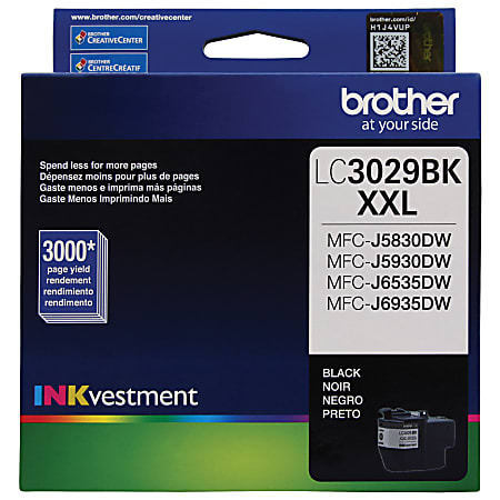 Brother® LC3029 Extra-High-Yield Black Ink Cartridge, LC3029BKS