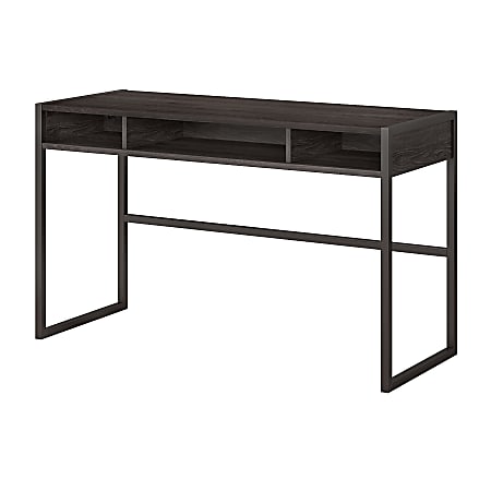 kathy ireland® Office by Bush Business Furniture Atria 48"W Console Table, Charcoal Gray, Standard Delivery