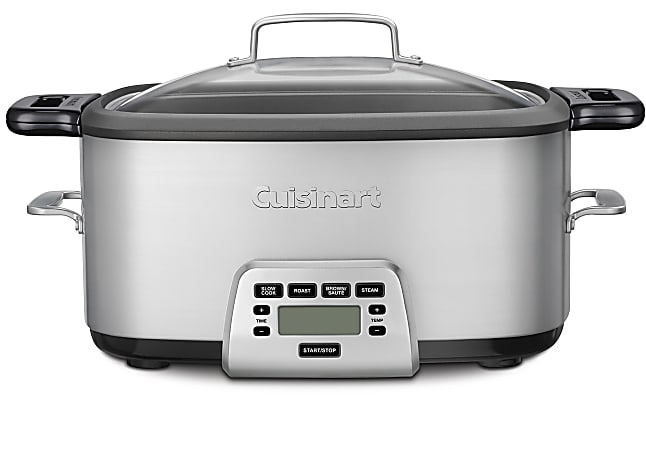 Cuisinart MSC-800 7 Qt Cook Central 4-in-1 Multi-Cooker, Silver