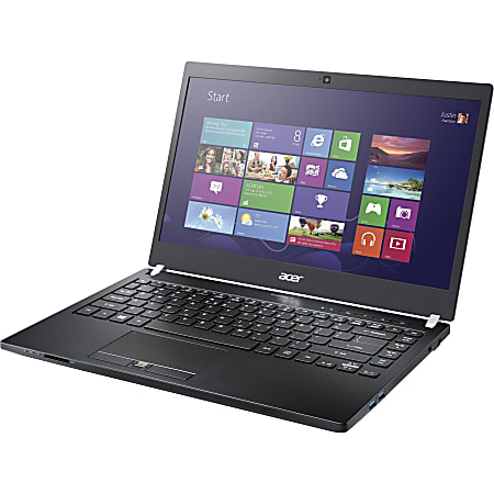 Acer TravelMate P645-SG TMP645-SG-79QV 14" LCD Notebook - Intel Core i7 i7-5500U Dual-core (2 Core) 2.40 GHz - 8 GB DDR3L SDRAM - 256 GB SSD - Windows 7 Professional 64-bit upgradable to Windows 8.1 Pro - 1920 x 1080 - In-plane Switching (IPS) Technology