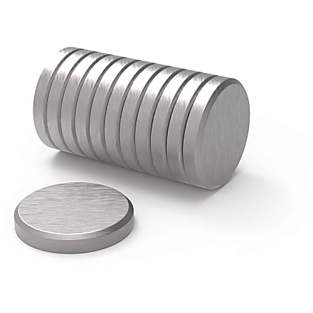U Brands® High Energy Brushed Metal Magnets -