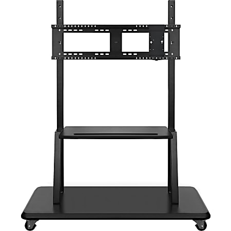 ViewSonic VB-STND-001 Mobile TV Cart for 55 to 86 inch screens up to 265 lbs, VESA Pattern Compatible  - VBSTND001