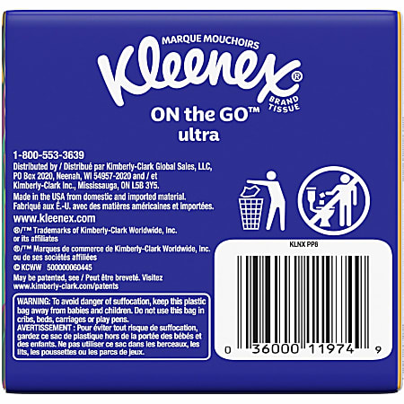Kleenex travel on sale box