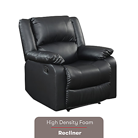 Leather recliner sales price