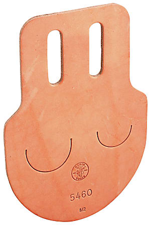 Klein Tools Erection Wrench Holders, Holds 2 Erection Wrenches & Adj Constr Wrench, Leather