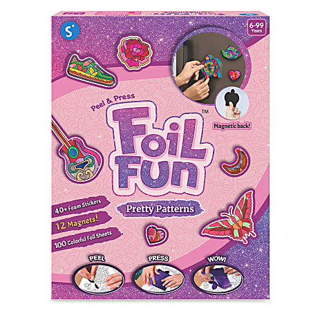 Skillmatics Foil Fun Pretty Patterns Craft Kit