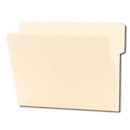 Smead® Shelf-Master® End-Tab Folders, Letter Size, Manila, Box Of 100