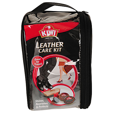 Kiwi leather care kit new arrivals