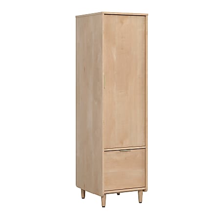 Sauder® Clifford Place 16”W Storage Cabinet With Letter-Size Lateral File, Natural Maple