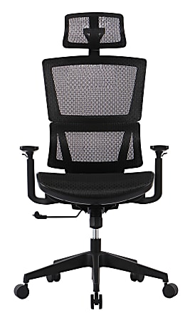 Realspace Radano Mesh High Back Executive Office Chair Black BIFMA
