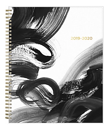Blue Sky™ Weekly/Monthly Planner, 8-1/2" x 11", Symphony, July 2019 to June 2020