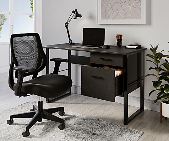 Realspace Sensi MeshFabric Low Back Task Chair Black BIFMA Compliant -  Office Depot