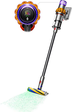 Dyson v15 detect Stick Vacuum Cleaner Brush Hard Floor Carpet HEPA