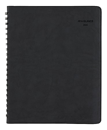 AT-A-GLANCE® The Action Planner Weekly Appointment Book, 8" x 11", Black, January to December 2020