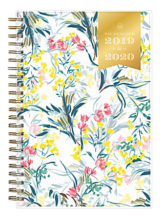 Day Designer Academic Weekly/Monthly Planner, 5" x 8", Summer Meadow, July 2019 - June 2020