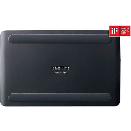 Wacom Intuos Pro Medium Graphics Tablet 8.82 x 5.83 5080 lpi Touchscreen  Multi touch Screen WiredWireless BluetoothWi Fi 8192 Pressure Level Pen PC  Mac Black - Office Depot