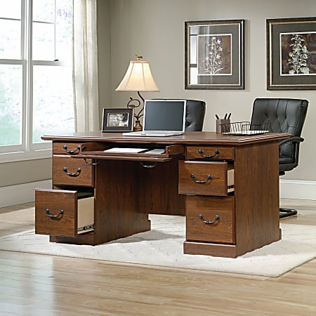 Sauder orchard hills desk deals
