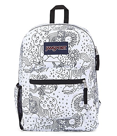 Jansport Cross Town Backpack, 70% Recycled, DIY Color Me