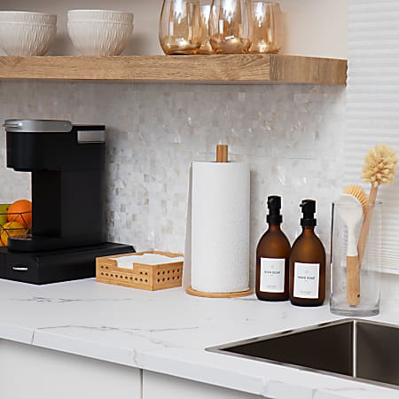 Paper towel and napkin holder set deals