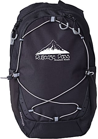 Custom Promotional Saratoga Screen-Printed Tour Backpack, 11-1/2" x 17-1/2"