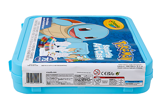 Crayola Pokemon Squirtle Art Case
