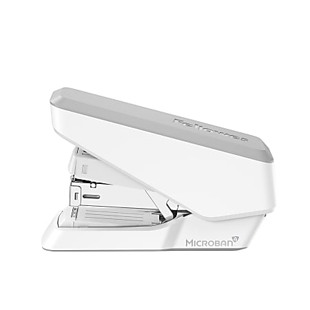 Fellowes® LX860 EasyPress Half Strip Stapler, 5-3/8", White