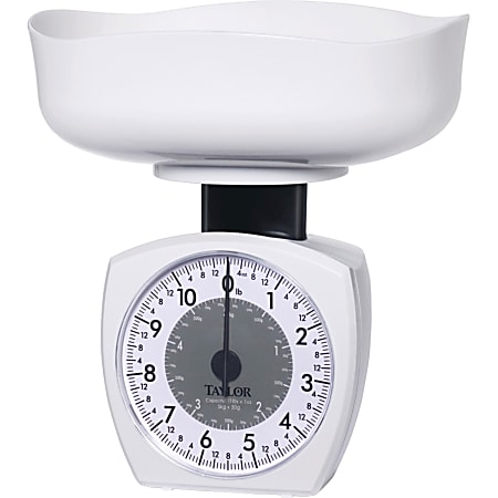 Taylor Mechanical Kitchen Scale 11 Lb Office Depot