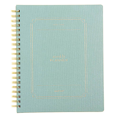 2025-2026 Russell & Hazel Weekly Planner, 9-1/8" x 11-1/4", Dew, July 2025 To June 2026, 103342