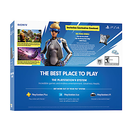 Playstation slim deals fortnite bundle