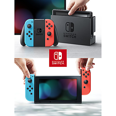 Nintendo Switch - Switch ネオン⭐︎ Nintendo Switch Console Neon BlueNeon Red Joy Cons - Office