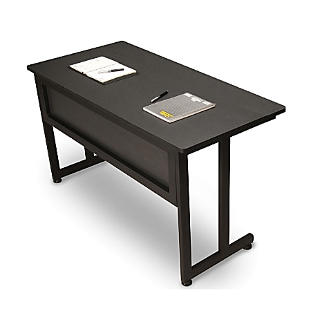 OFM 24"D Modular Training Table, Graphite