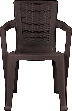 Plastic patio stackable discount chairs