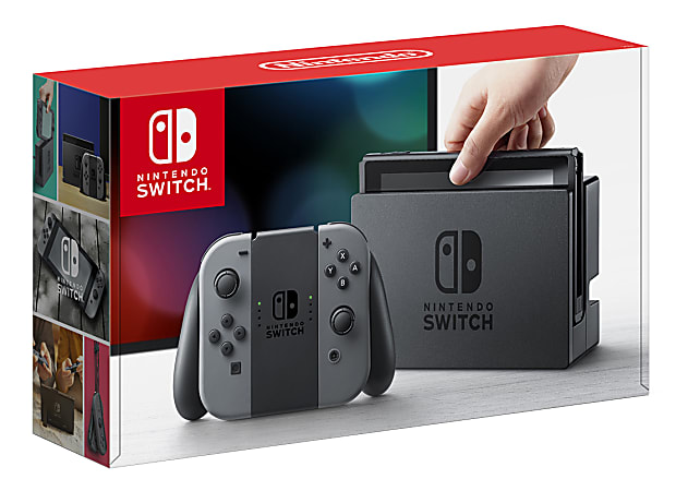 Nintendo Switch Console, Gray Joy-Cons