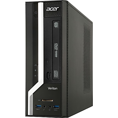Acer Veriton X2120G Desktop Computer - AMD Sempron 2650 1.45 GHz - 4 GB DDR3 SDRAM - 500 GB HDD - Windows 7 Professional 64-bit