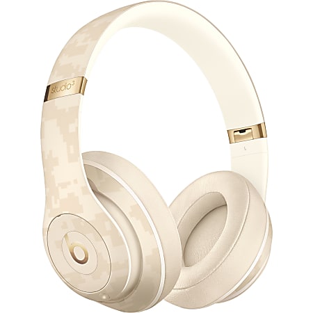 Beats by Dr. Dre Studio3 Wireless Headphones Beats Camo Collection Sand Dune Stereo Mini phone 3.5mm Wired Wireless Bluetooth