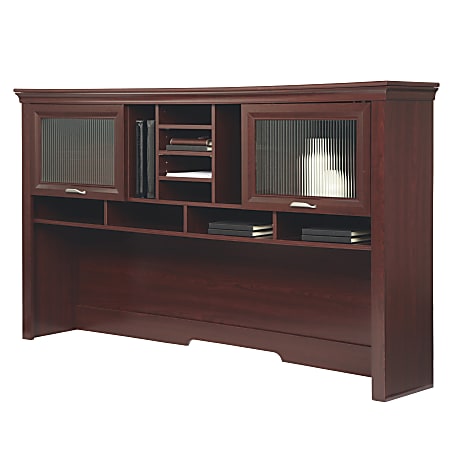 Realspace® Magellan Performance 71”W Hutch For L-Desk, Cherry