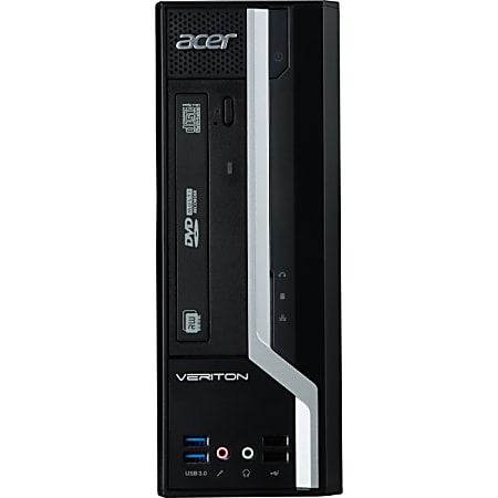 Acer Veriton X2630G Desktop Computer - Intel Pentium G3240 3.10 GHz - 4 GB DDR3 SDRAM - 500 GB HDD - Windows 7 Professional 64-bit