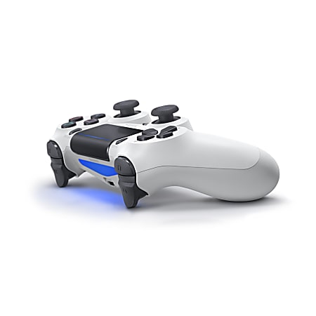 Sony PlayStation 4 DualShock 4 Wireless Controller White - Office Depot