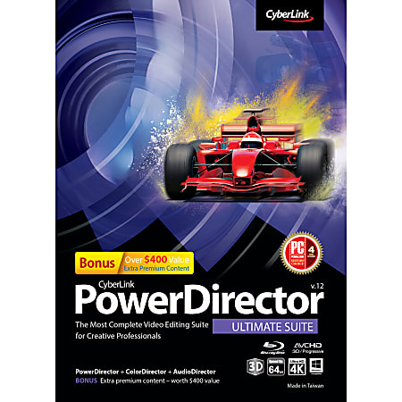 CyberLink PowerDirector 12 Ultimate Suite, Download Version