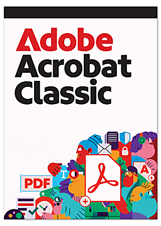 Adobe Acrobat Pro Classic, 3-Year License, Mac/PC, Product Key/Download
