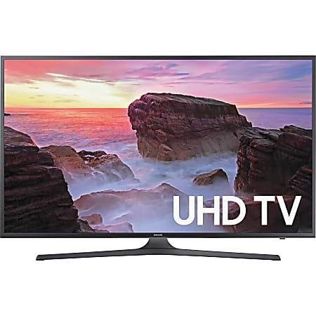 Samsung 6300 UN40MU6300F 40" Smart LED-LCD TV - 4K UHDTV - Black, Dark Titan - LED Backlight - DTS Premium Sound 5.1, Dolby Digital Plus