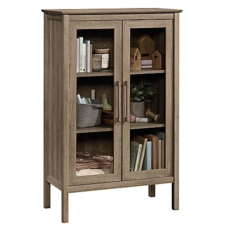 Sauder sales display cabinet
